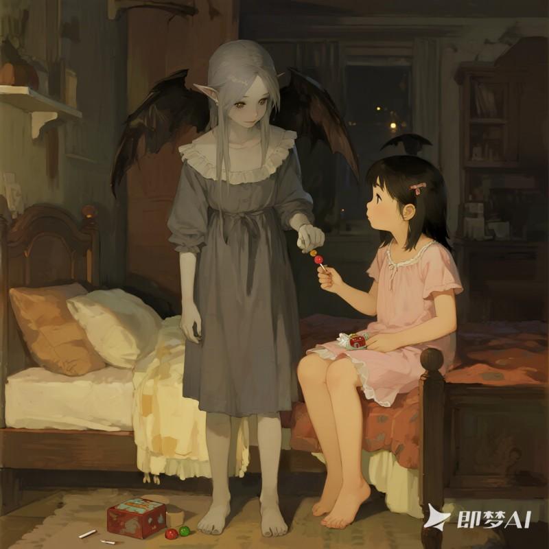 偷眼淚的小妖怪