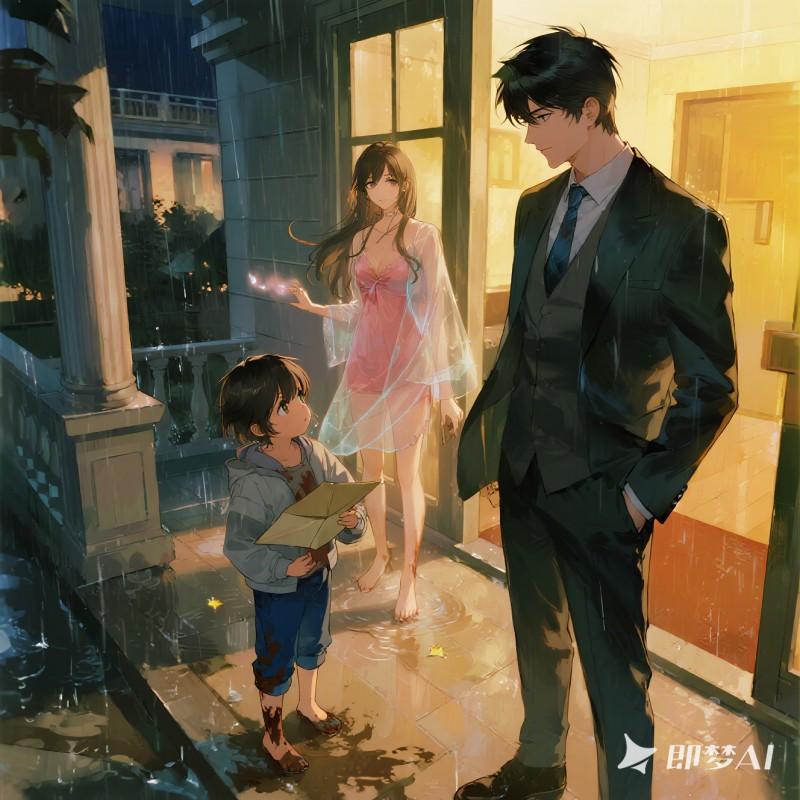 我死後，五歲的女兒敲開了首富的門