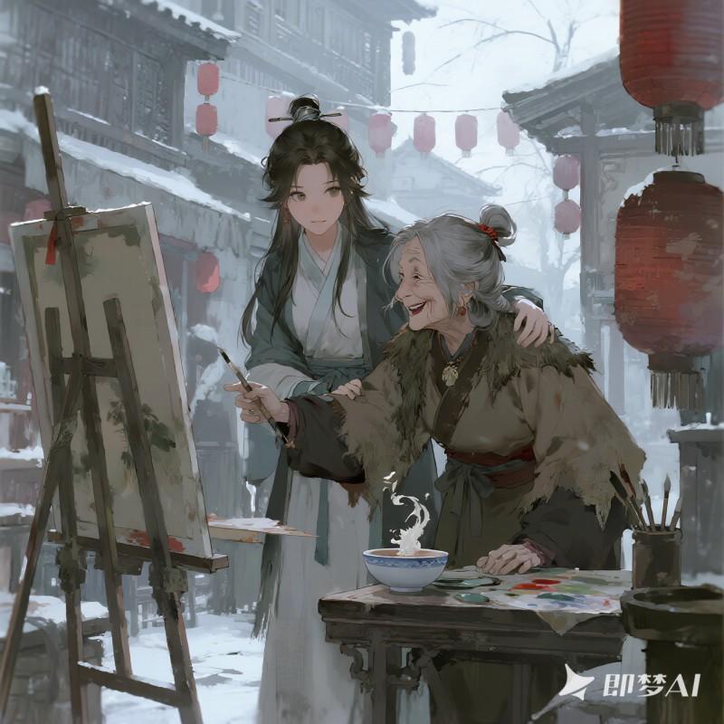 被休三月，我撿的瞎眼婆婆，竟是當朝太后