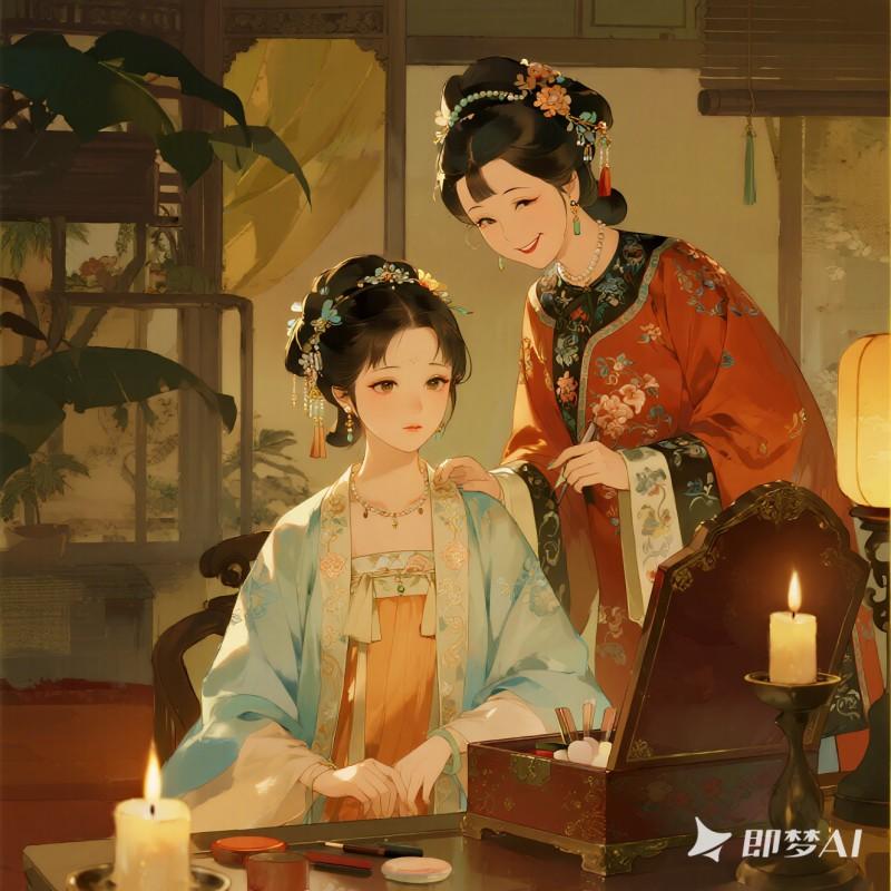 姨娘一個銅板想借鳳披霞冠，我轉頭去找皇帝舅舅哭