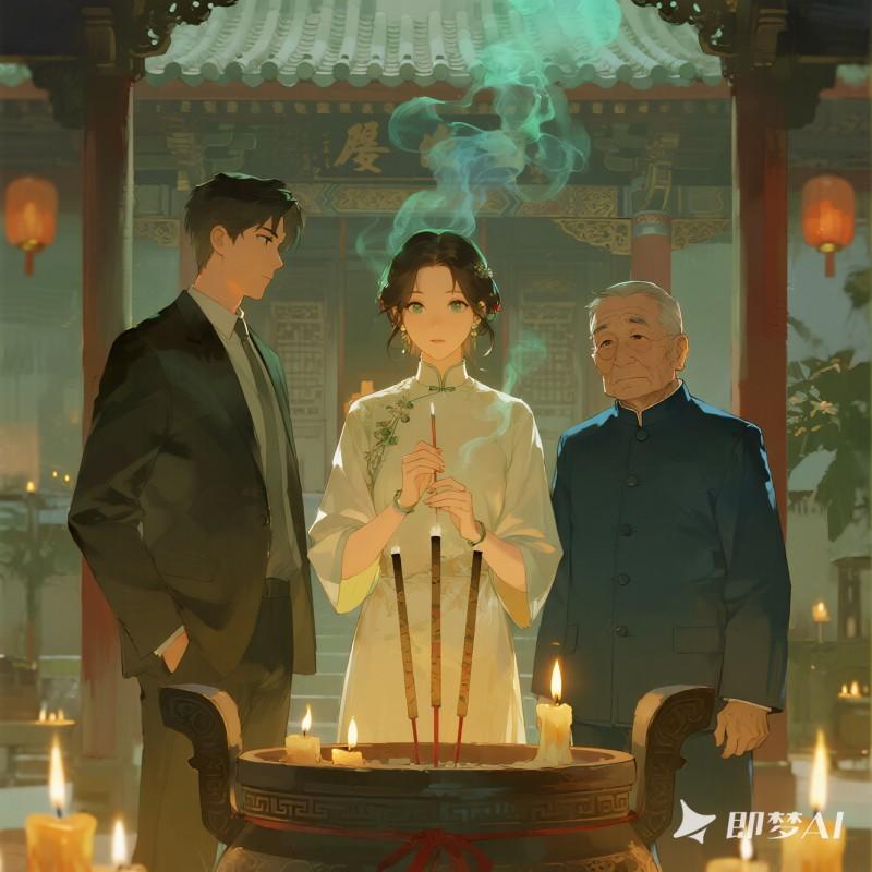 清明帶未婚夫回家，陰間老祖宗們全來催婚啦