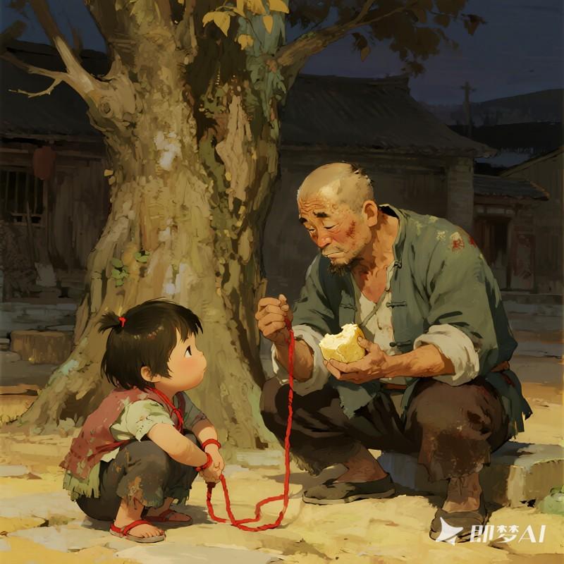 四歲那年紅繩系腕，他去換了人間