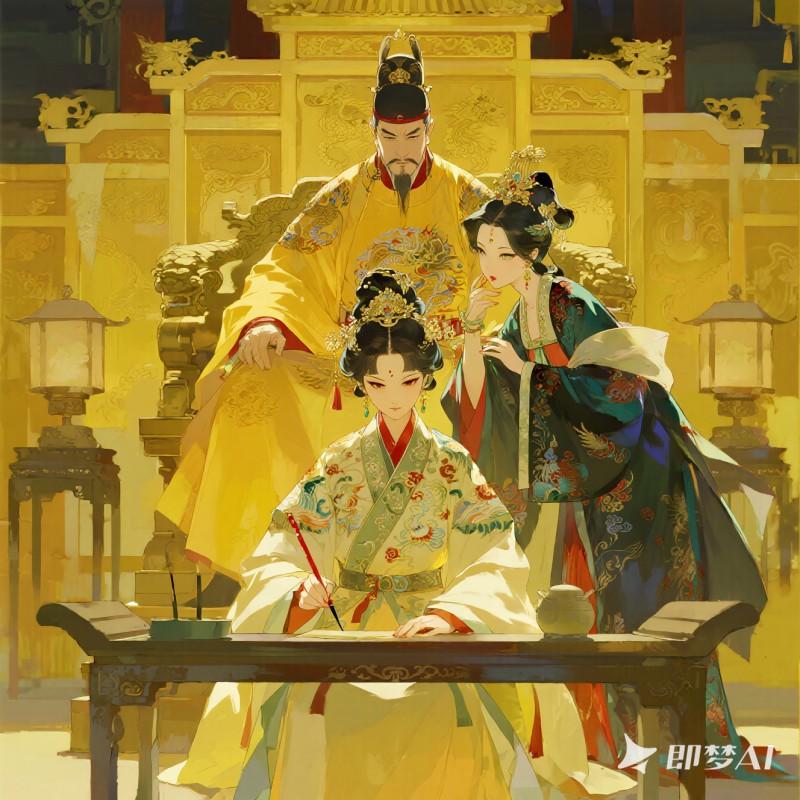 不謝天下罪，自鑄女君臺