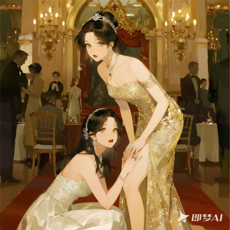 認親宴上，我第一個求真千金救我