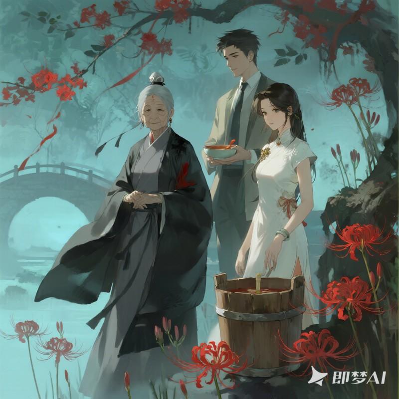 世事短如春夢，愛恨皆是前塵