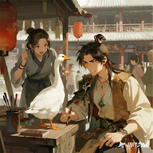 我，嘴強算命大佬，靠一只呆鵝鬧翻全城