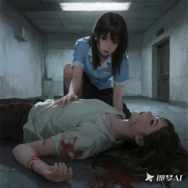 穿到犯罪現場後被抓住了