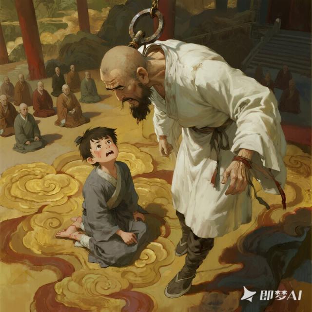 眾人恭迎師父飛升，我看見了他頭頂的魚鉤