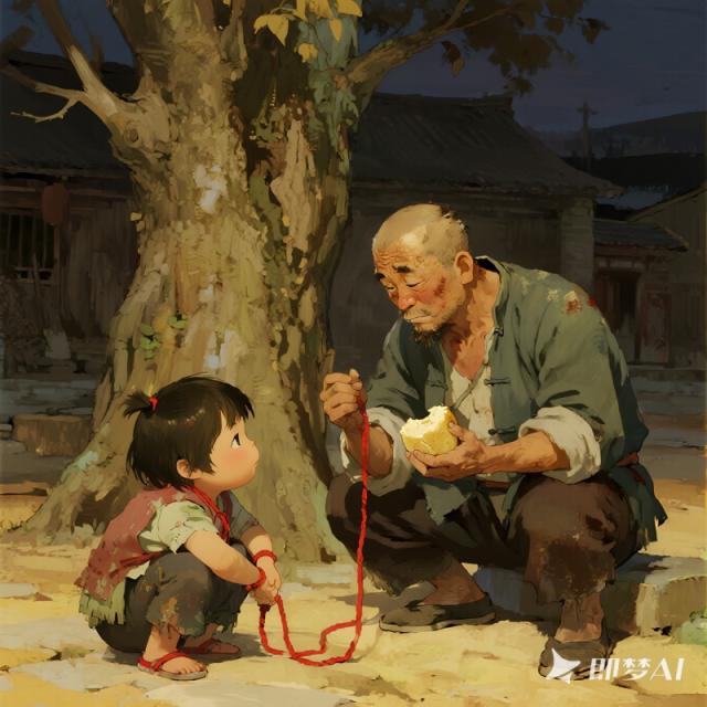 四歲那年紅繩系腕，他去換了人間