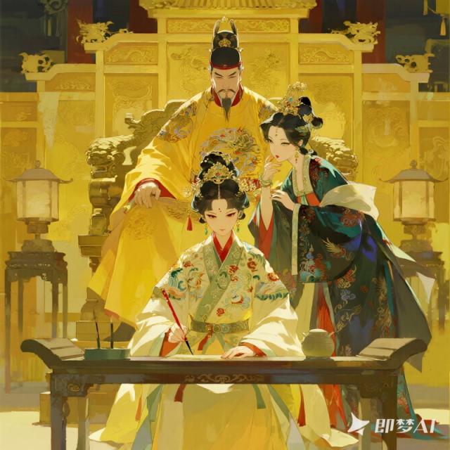 不謝天下罪，自鑄女君臺