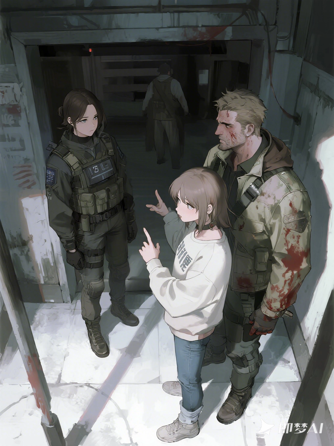 末日來臨，表妹執意救被咬倖存者