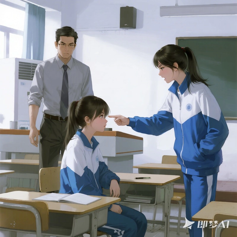 退學手續辦好那天，汙蔑我抄襲的她慌了