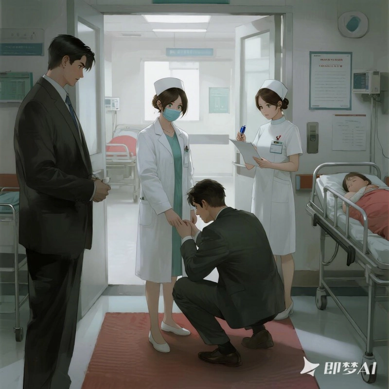 調任第一天，我和老公在產房門口相見