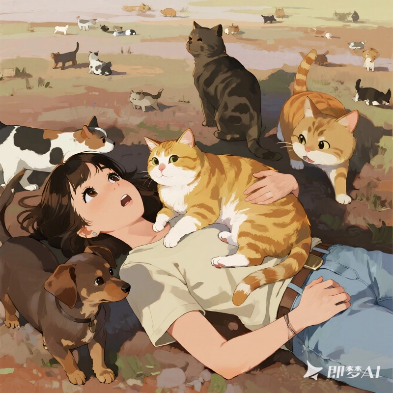 我被動物收養了
