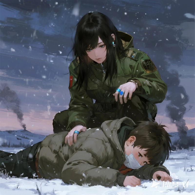 在廢土世界拾荒的少女