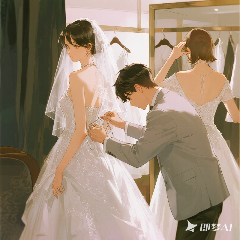 我的婚紗她能試？我的未婚夫她也想借？