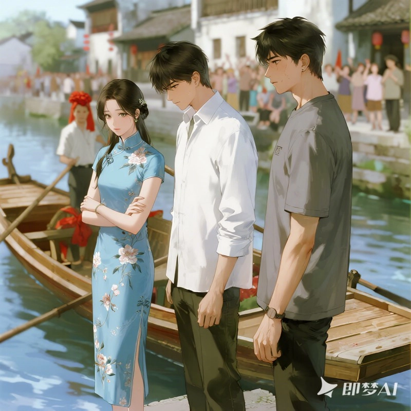 搖櫓船去無舊人