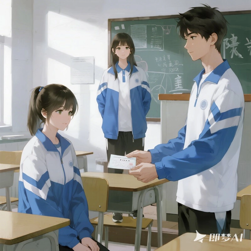 媚男女班長只收男生的準考證