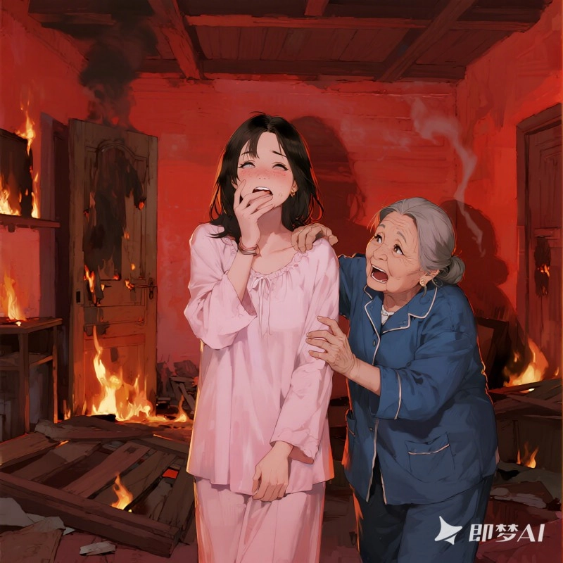 懷孕后，老公的白月光放火燒我