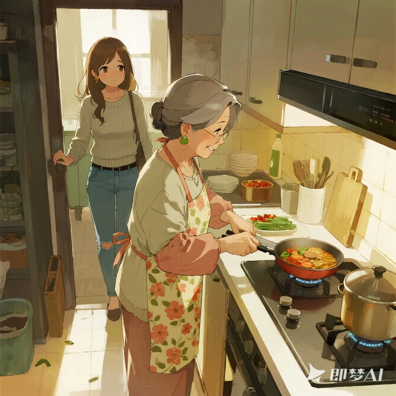 婆婆做飯從不算我一份