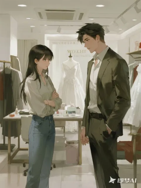 綠茶改小我婚紗造我謠，我讓她和渣男一無所有