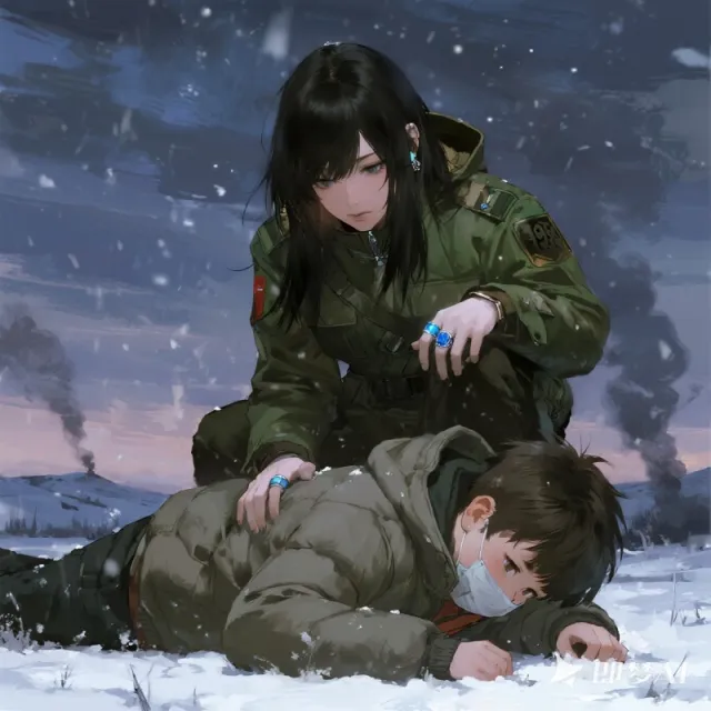 在廢土世界拾荒的少女