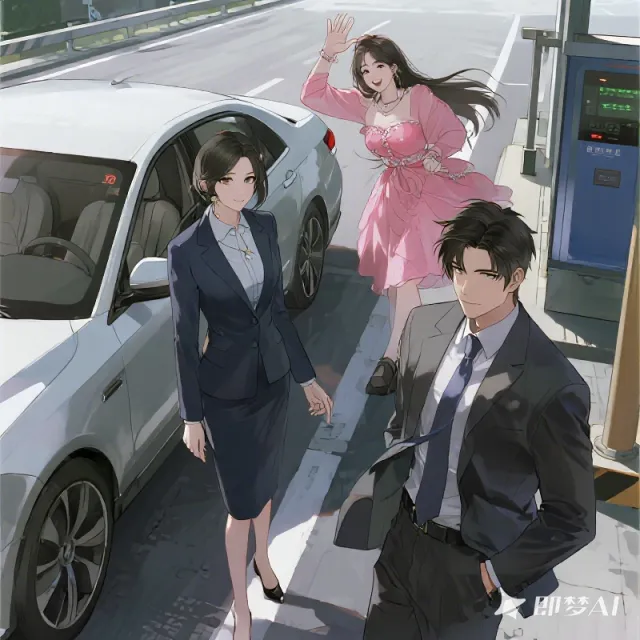 高速路口上寶寶病的女會計在手心寫下SOS
