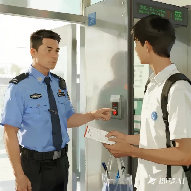 高考生只是帶了一瓶水，我直接封鎖考場