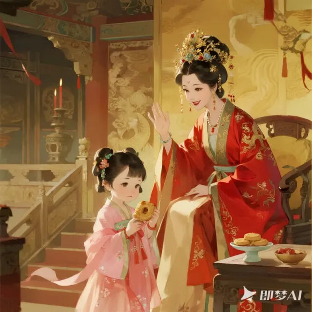 外孫女朝我扔糕點后，我笑了