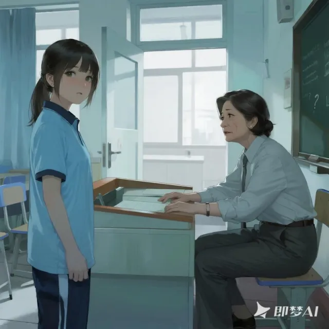 高考當天，全班都交了白卷