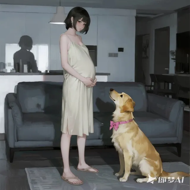 老公送的金毛
