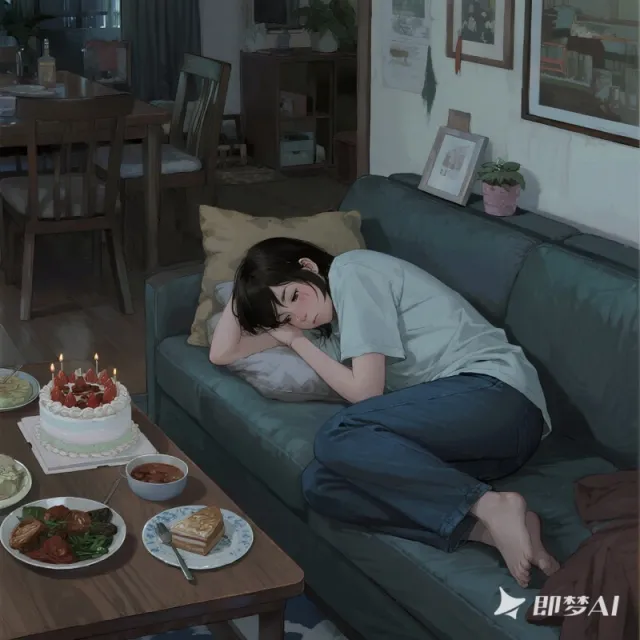 那桌菜我熱了三遍，他們沒來